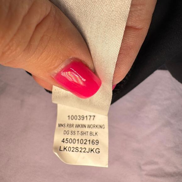 Ariat Rebar Men's sz Medium Black Short Sleeve Workman Working Dog Shirt NWT - Picture 8 of 12